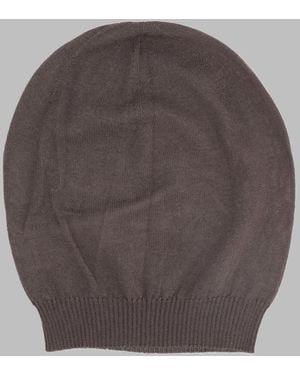 Rick Owens Rick Owens Ru02F4494_Ws78 Cashmere Winter Hat - Brown