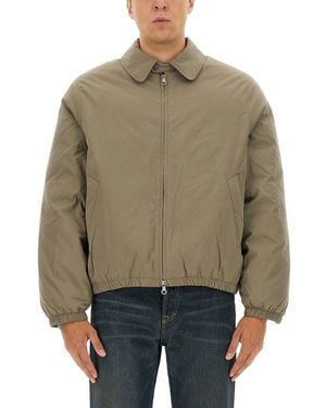 Our Legacy Avenue Puffa Jacket Cotton Nylon - Natural