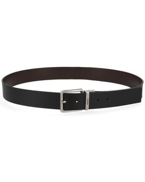HUGO Solid Buckle Belt - Black