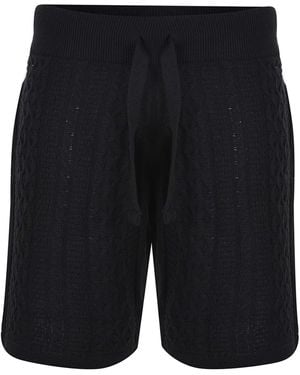 FAMILY FIRST Shorts Made Of Cotton - Black