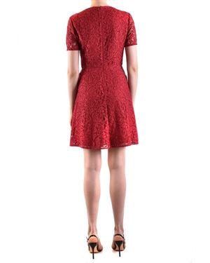 Burberry Jurk Bordeaux - Rood