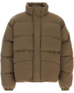 Jil Sander Mock Collar Jacket - Green