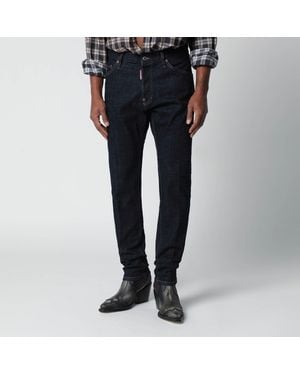 DSquared² Slim Dark Denim Jeans - Blue