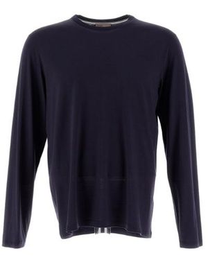 Herno Tricoted Pull - Bleu