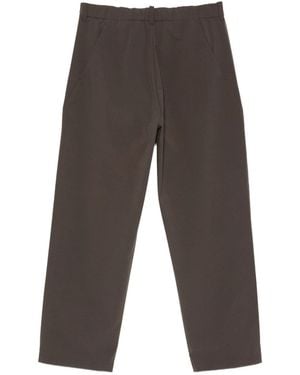 Goldwin One Tuck Tapered Light Trousers - Grey