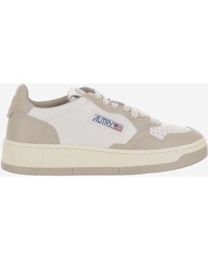 Autry Medalist Farbblock-Sneaker - Grau