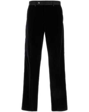 Fendi Velvet Pant - Black