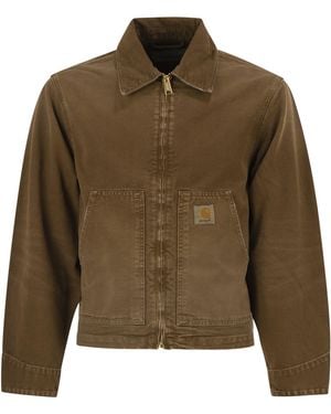 Carhartt Dearborn Organic Cotton Canvas Jacket - Green