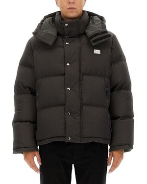 Dolce & Gabbana Dolce & Gabbana Puffer Jacket - Black