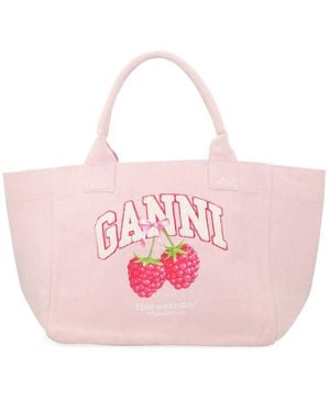 Ganni Borsa "Raspberry" Medium - Pink