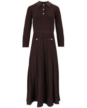Michael Kors Polo Flare Midi-jurk - Meerkleurig