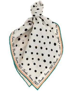 Fendi '' Pañuelo - Metálico