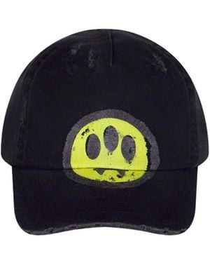 Barrow Cappello Baseball Effetto Graffito Nero - Blauw