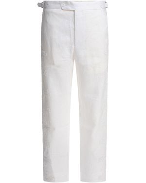 Bode Pantaloni - Bianco