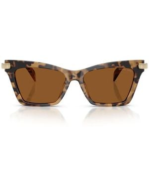 Michael Kors Sonnenbrille Mk2276 U 393073 Grand Cayman Schildkröte Vintage/Bernstein Damen - Braun