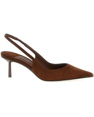 Le Silla 'Bella' Slingback - Braun