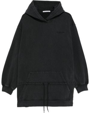 Alexander Wang Mini Dress With Hood - Black