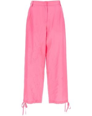 MSGM Carrot Trousers - Pink