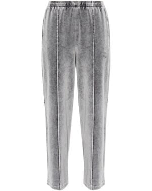 Alexander Wang Mid Rise Articulated Leg Pant - Gray