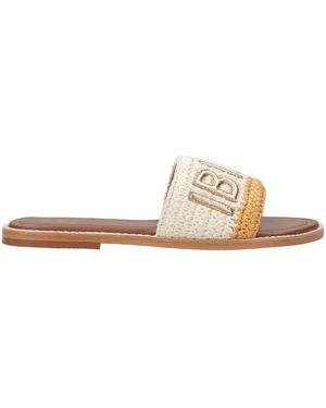 De Siena Shoes Sandalen Weiß+Gold - Natur