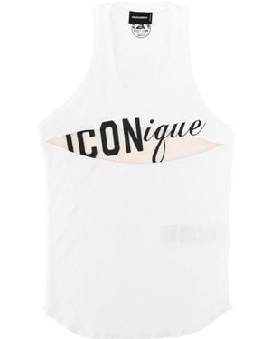 DSquared² Cut-Out Top - White