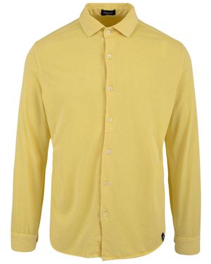 Drumohr Camisas de tambohr amarillo