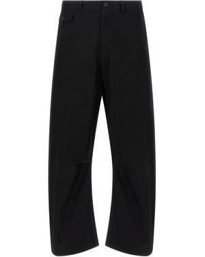 Comme Des GarÃ§ons Homme Comme des garҫons homme gebogene Beinhose - Schwarz