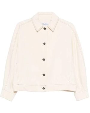 Max Mara Nettare Denim Jacket - Natural