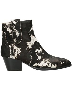 Ash Stiefel Schwarz