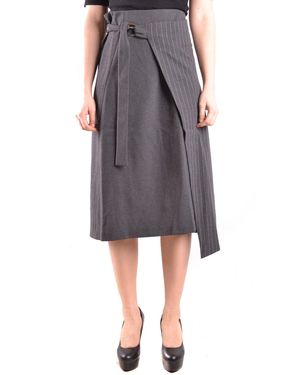 Pinko Viscose Skirt - Grey