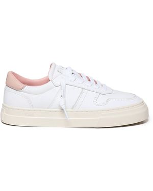 Date And Leather Trainers For - White