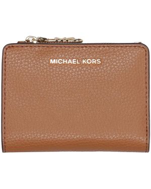 MICHAEL Michael Kors Wallets Leather Brown - Bruin