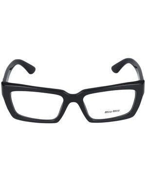 Miu Miu Sunglasses 0 Mu 04 Xv 1 Ab1 O1 /17/140 - Black