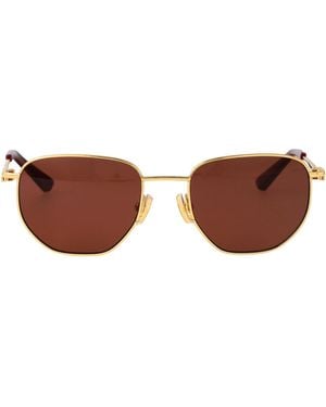 Bottega Veneta Sunglasses - Brown