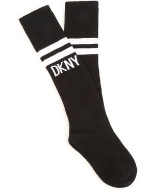 DKNY Logo Socks - Black