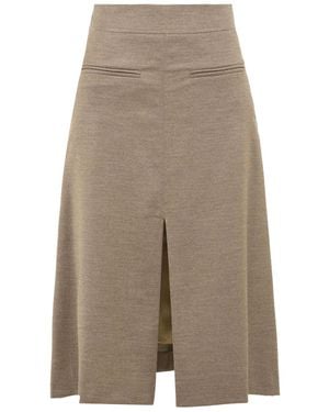 Drumohr Jupes marron - Neutre