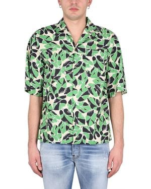 DSquared² Bowling Collar Shirt - Green
