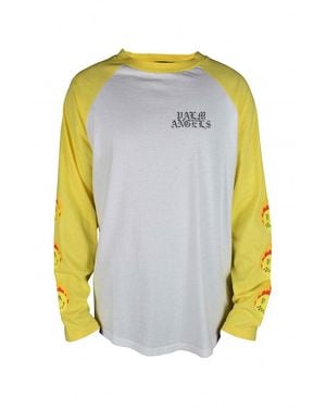 Palm Angels Long Sleeve T Shirt - Blue
