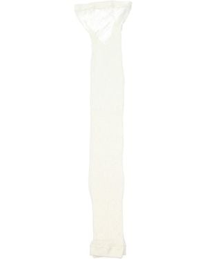 A.P.C. White Polyamide Socks