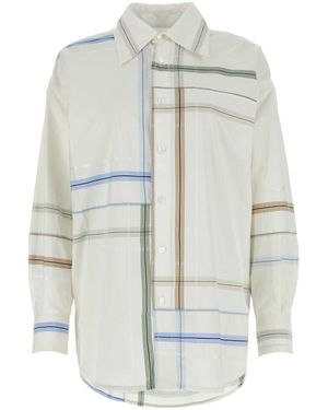 Bottega Veneta Patchwork Handkerchief - White