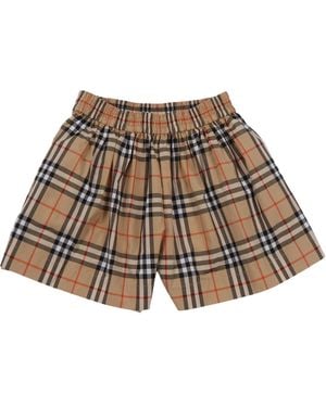 Burberry Kid-meisjesshort - Meerkleurig
