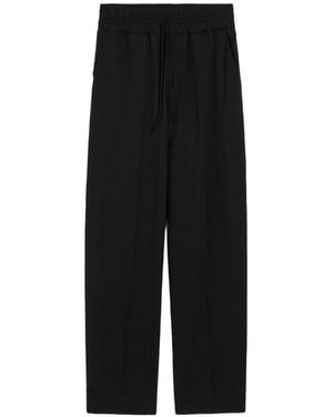 Ami Paris Wool Trousers - Black