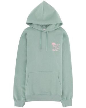 Drole de Monsieur Slogan Palmiers Sweatshirt - Green