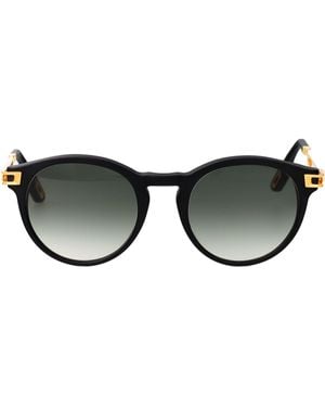 Maybach Round Sunglasses The Expert Iii G Abm Z66 - Black