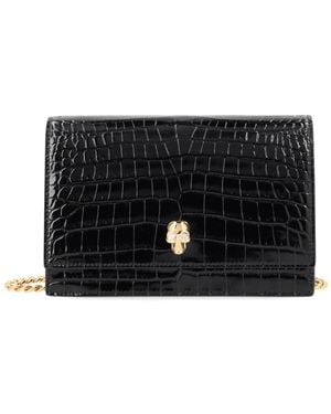 McQueen Alexander Mc Queen Small "Skull" Bag - Black