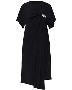 MM6 by Maison Margiela Dress With Appliqué - Black