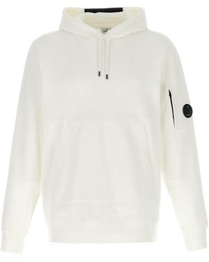 C.P. Company 'Diagonal' Hoodie - White