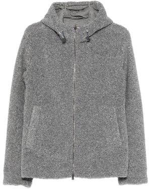 Herno Fleece Blousonjack - Grijs