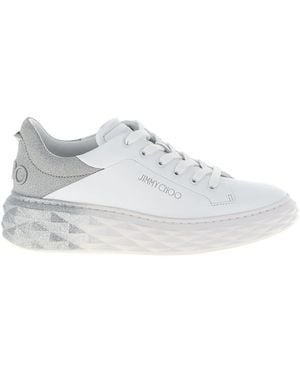 Jimmy Choo 'Diamond Maxi F II' Sneaker - Weiß