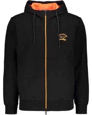 Paul & Shark Zipped Sweatshirt - Black